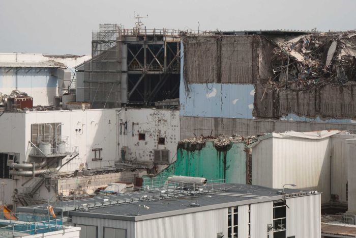 Japan's Fukushima Daiichi nuclear reactor five years after the 2011 meltdown.
